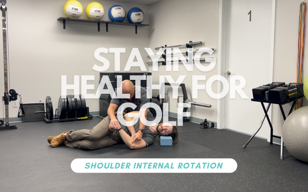 Unlocking shoulder rotation for a better golf swing